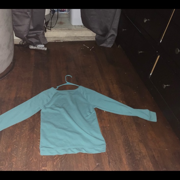 Old navy blue basic blue sweatshirt l(10-12) - Picture 2 of 4